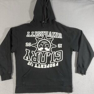 GloGang Hoodie Property of Glory University‎ Pullover Fleece Mens Large Graphic